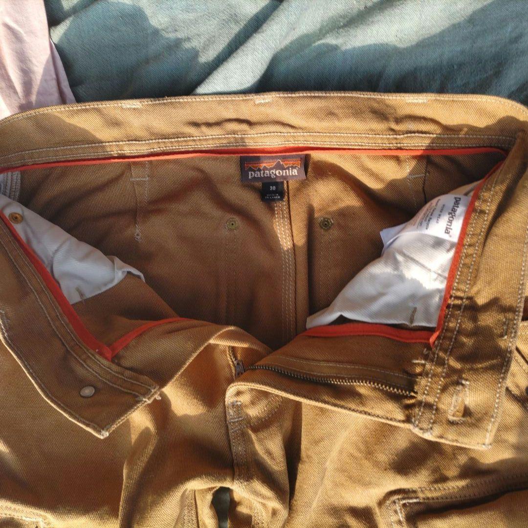 patagonia ヘンプコットン製カーゴパンツ
