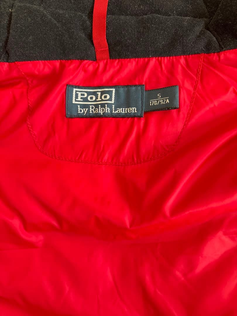 Polo by Ralph Lauren ダウンベスト ビッグポニー 赤 S