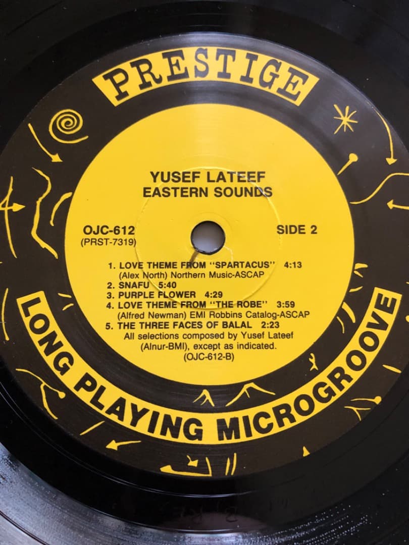 Yusef Lateef / Eastern Sounds（LP）