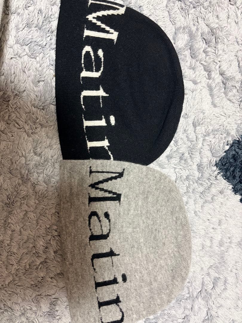 MatinKim ニット帽 2点セット