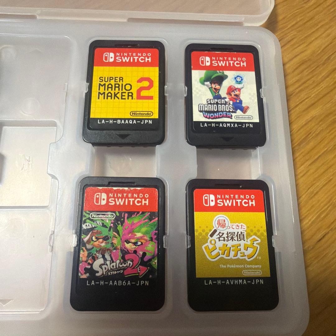 Switchソフト4つセットまとめ売り　ケースあり