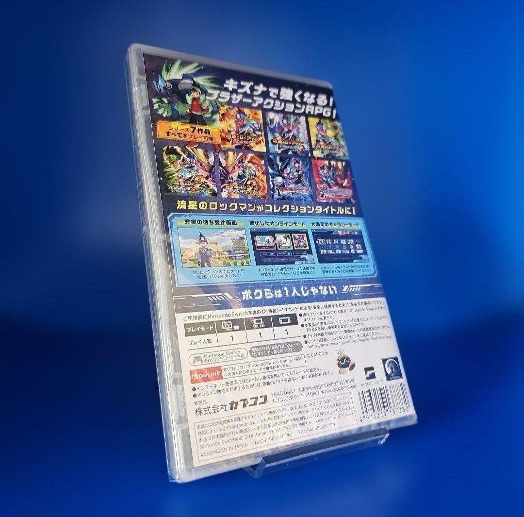 新品 流星のロックマン パーフェクトコレクション特典版 ポストカード 缶バッジ
