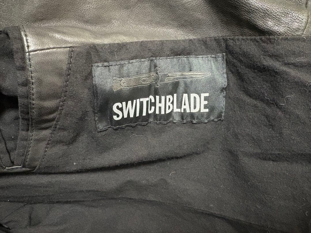 【希少】SWITCHBLADE スイッチブレード レザーロングコート HYDE
