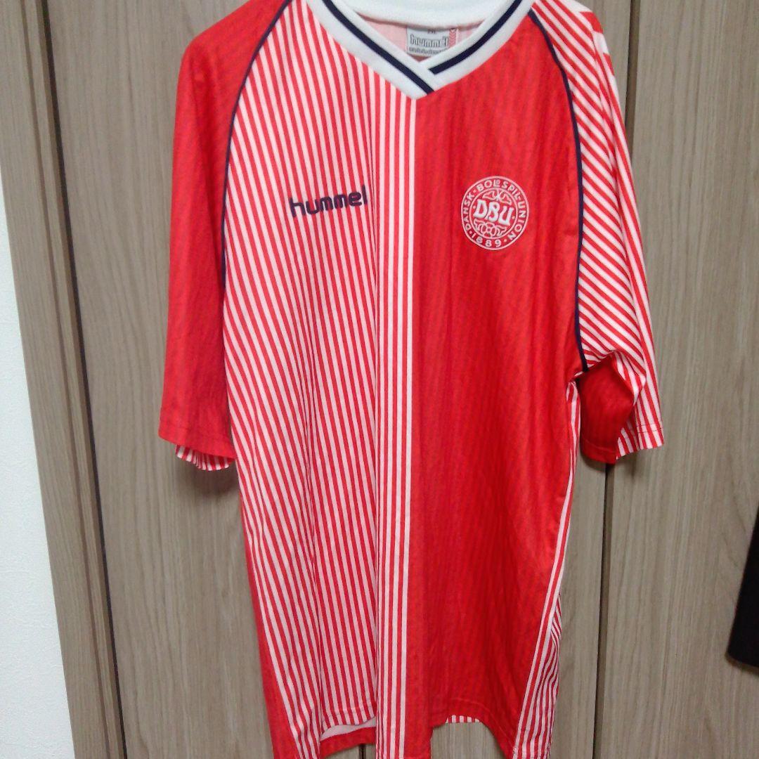 1986年デンマーク代表サッカーシャツサイズ2XL