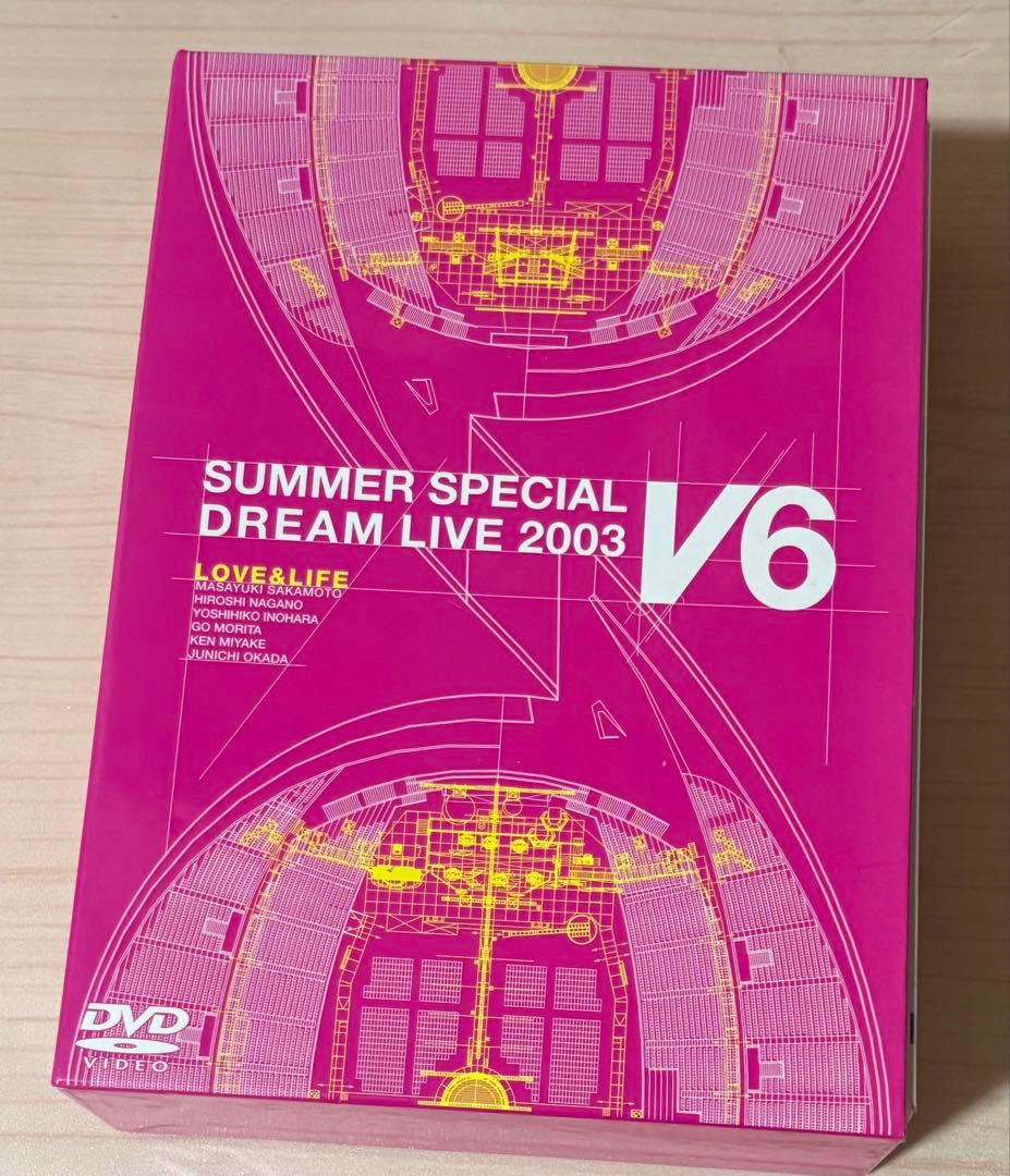 SUMMER SPECIAL DREAM LIVE 2003 V6 初回限定盤
