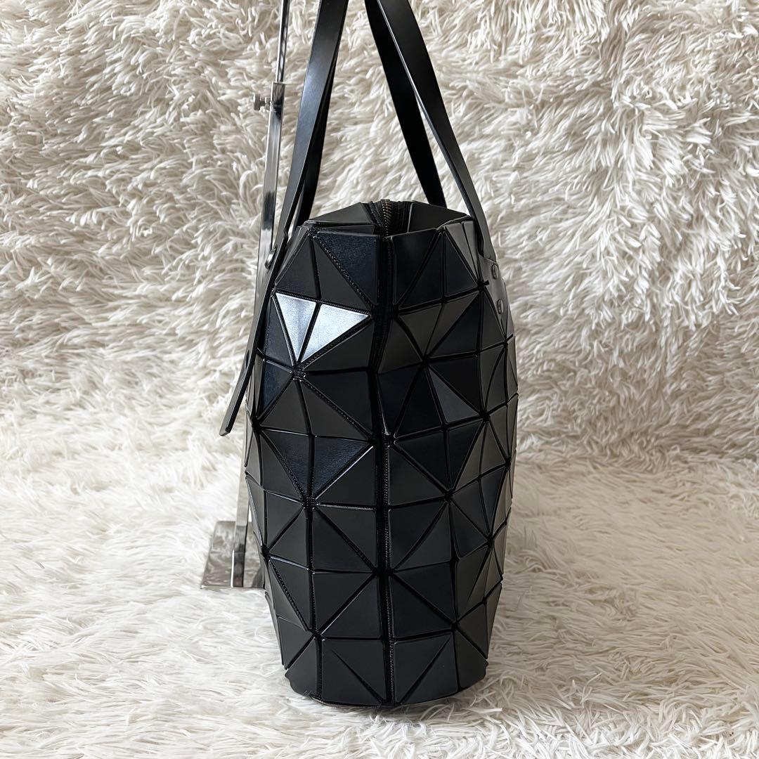 美品✨BAOBAOバオバオイッセイミヤケ　ロックマット　トートバッグ　ブラック