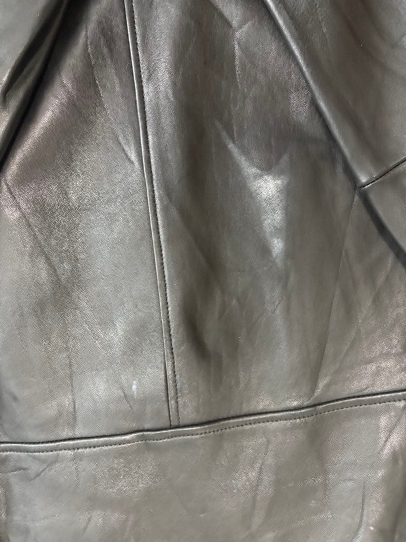 本革 レザージャケット XL 黒 短丈 00s JOS.A.BANK