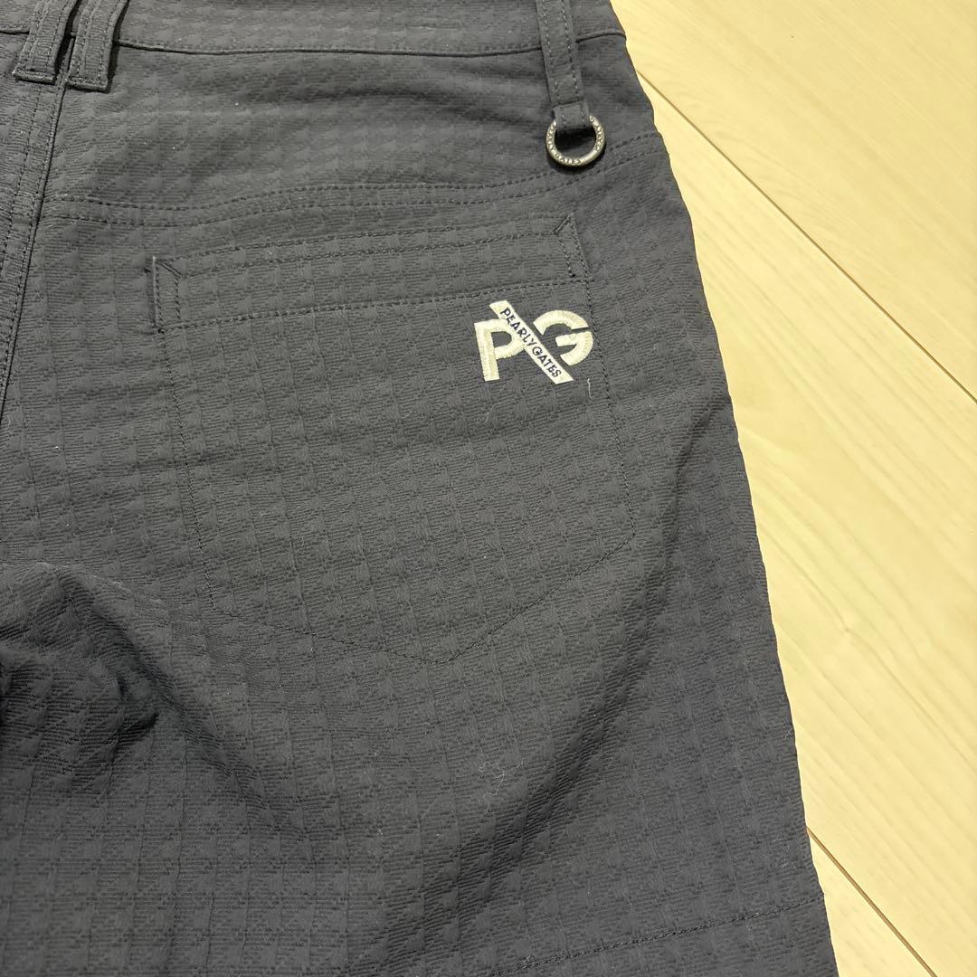 PEARLY GATES ダークネイビーショートパンツ
