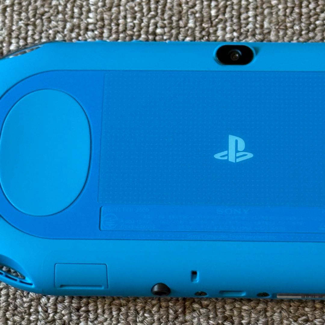 【ほぼ未使用】PSVITA PCH-2000 アクアブルー