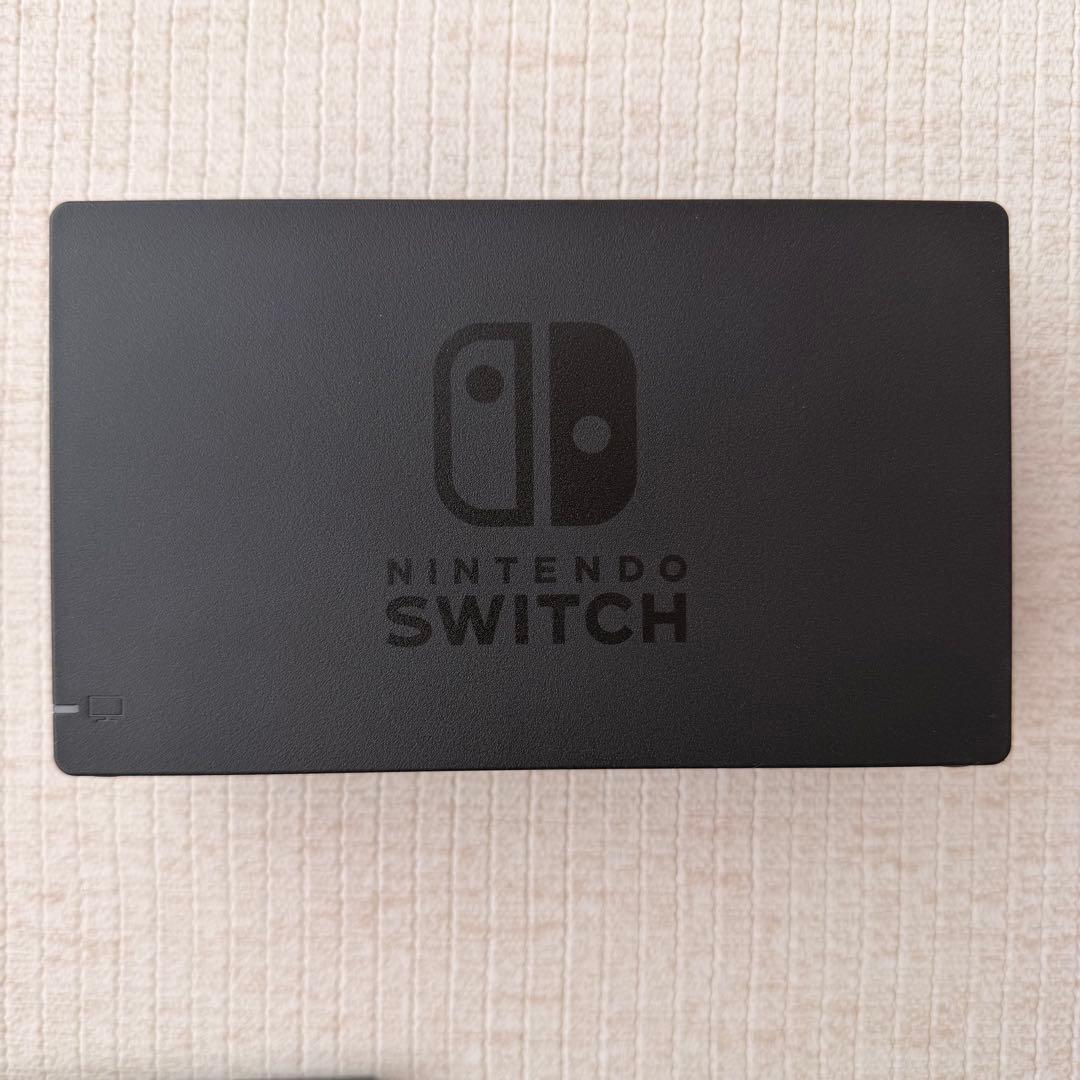 美品 Nintendo Switch 本体 Joy-Con グリップ付