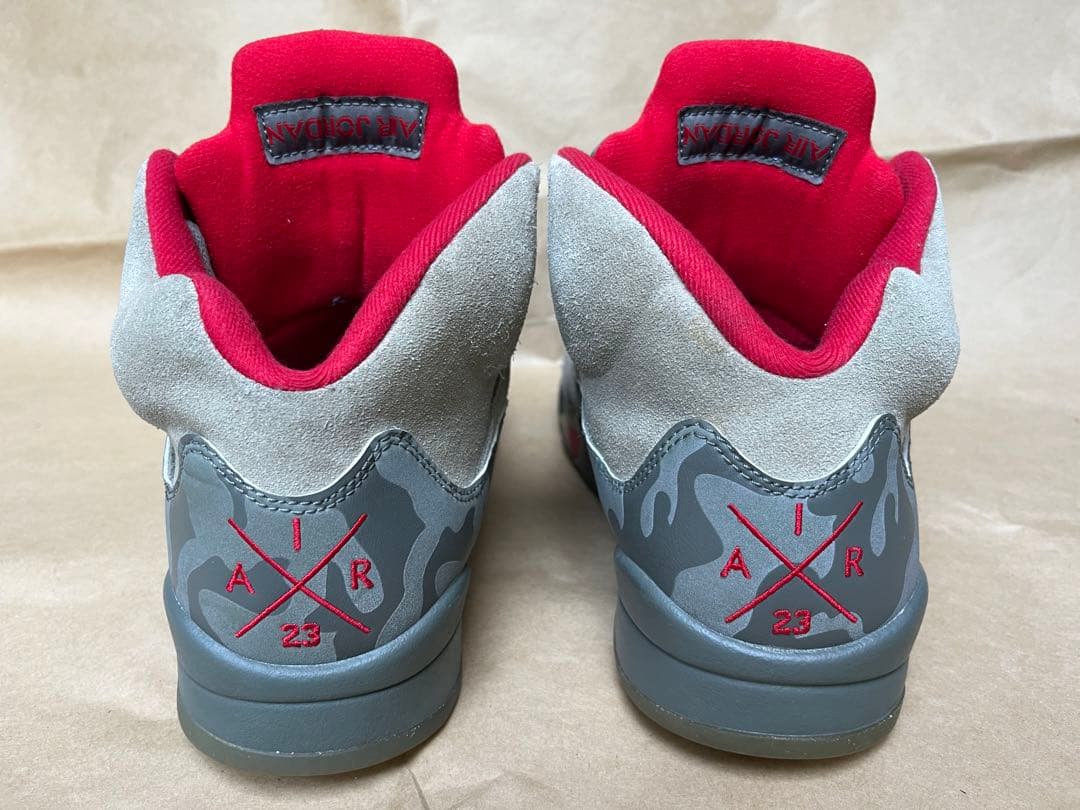 シューズ(男性用) JORDAN5 RETRO P51 CAMO 26.5 USED