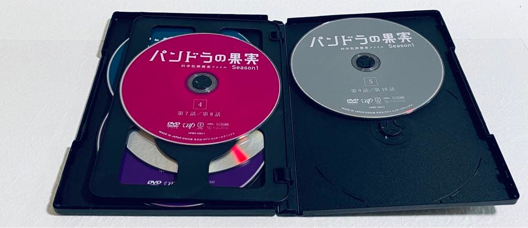 パンドラの果実　科学犯罪捜査ファイル　Season１　【全5巻】　DVD