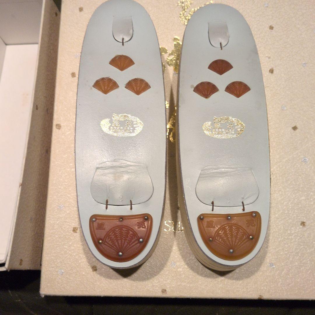 すずらん ゴールド 草履とバッグセット
