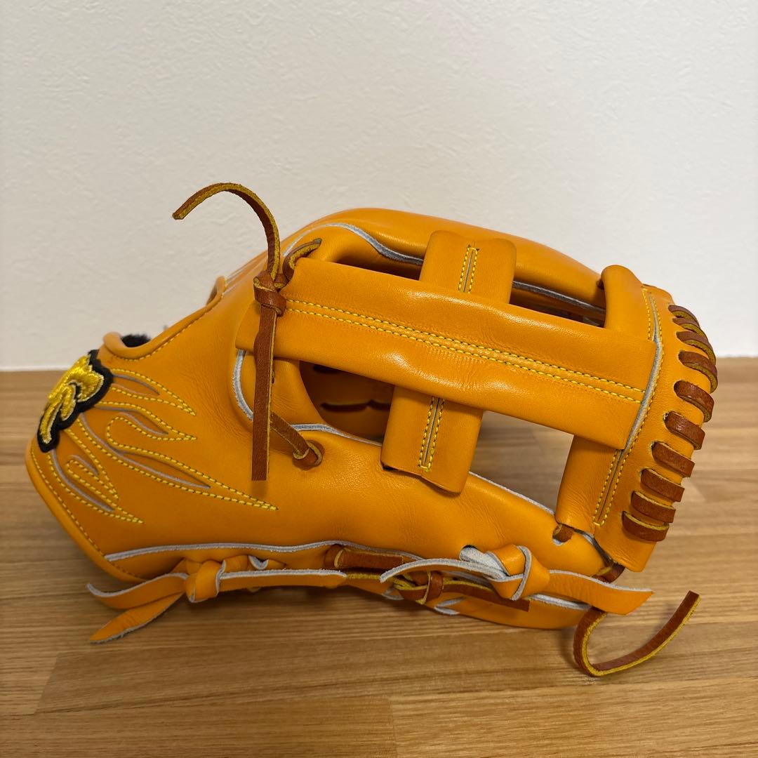 未使用 型付けのみ美品 GLOVE STUDIO RYU KIC型 内野手 硬式