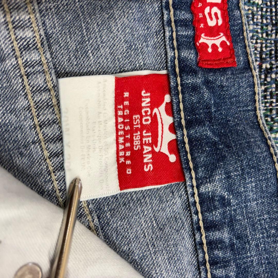 90s 00s JNCO JEANS ドランゴン刺繍 極太 デニムパンツ