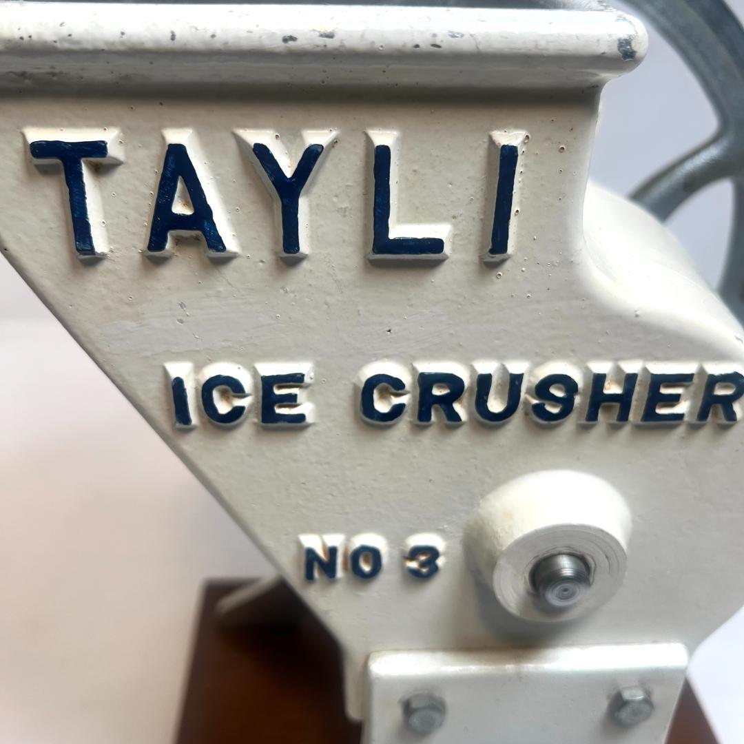 TAYLI アイスクラッシャー NO. 3、手動製氷機、1960年代、イタリア製