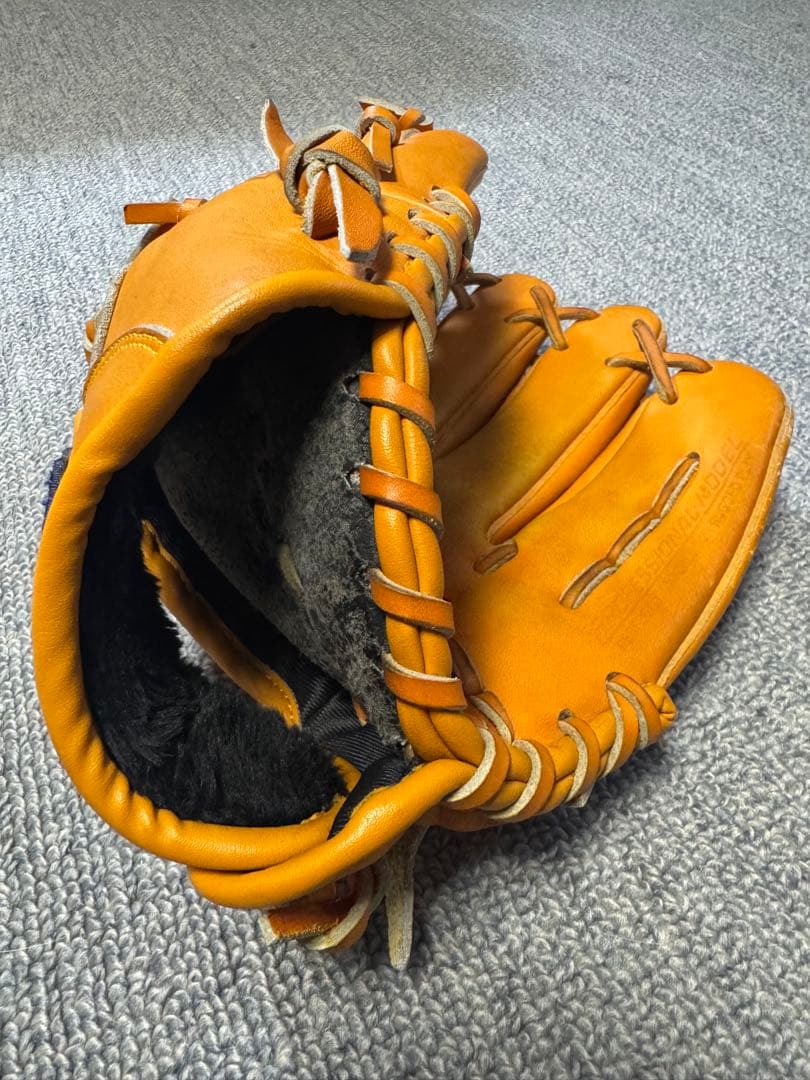 Mizuno LiteFlex グローブ 右投げ用 オレンジ