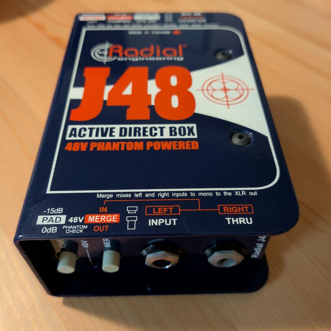 ​【美品・完動品】Radial J48 アクティブDIボックス
