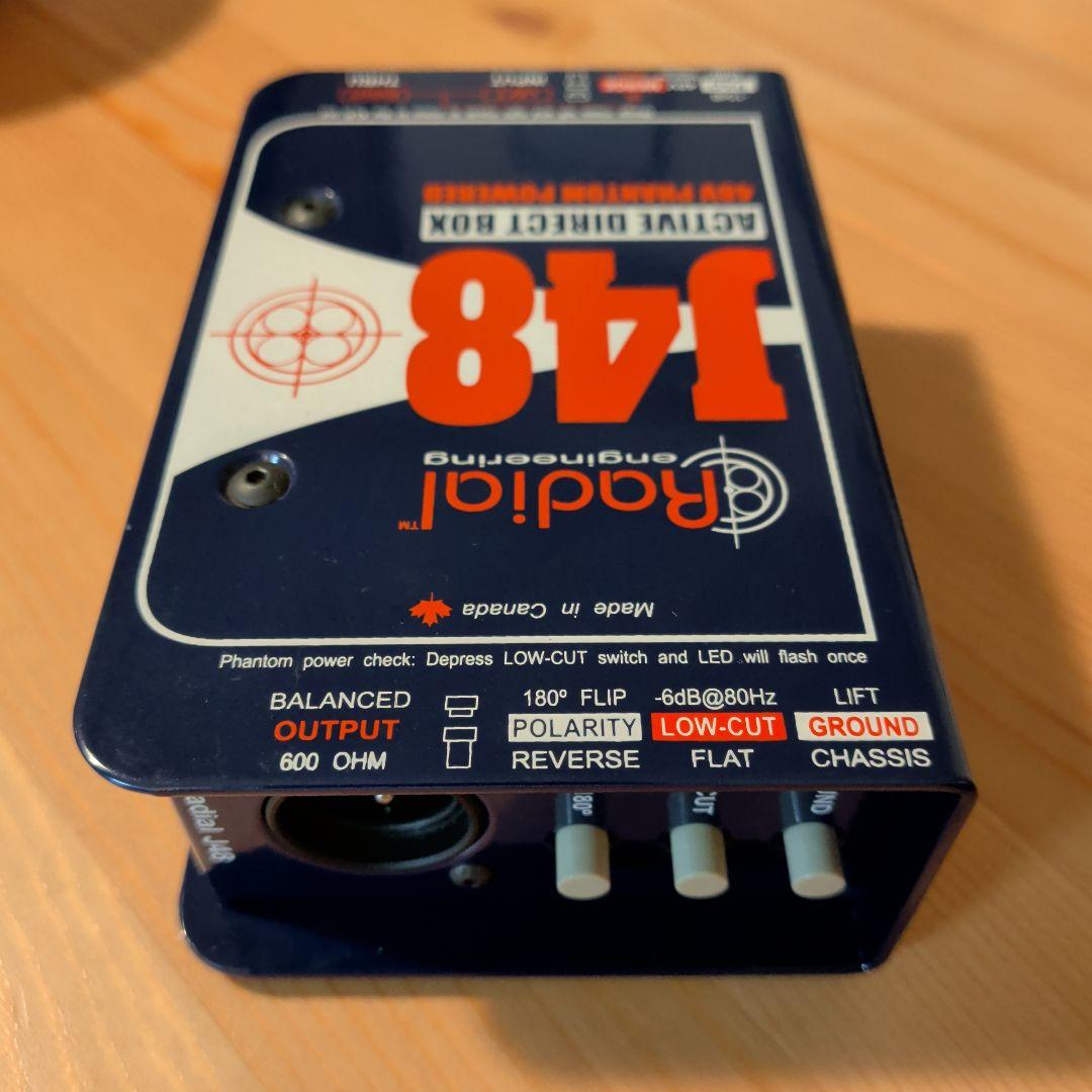 ​【美品・完動品】Radial J48 アクティブDIボックス