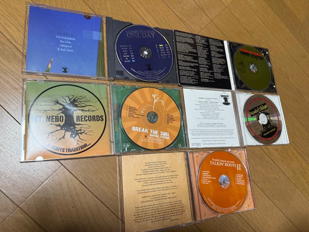 Bambu Station CD5枚セット 貴重かつレア レゲエ
