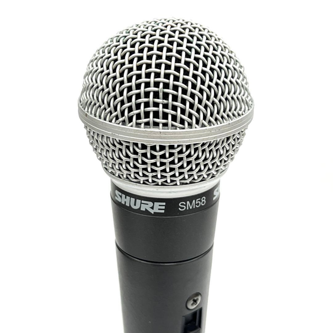 【美品】SHURE SM58SE スイッチ付き ダイナミックマイク