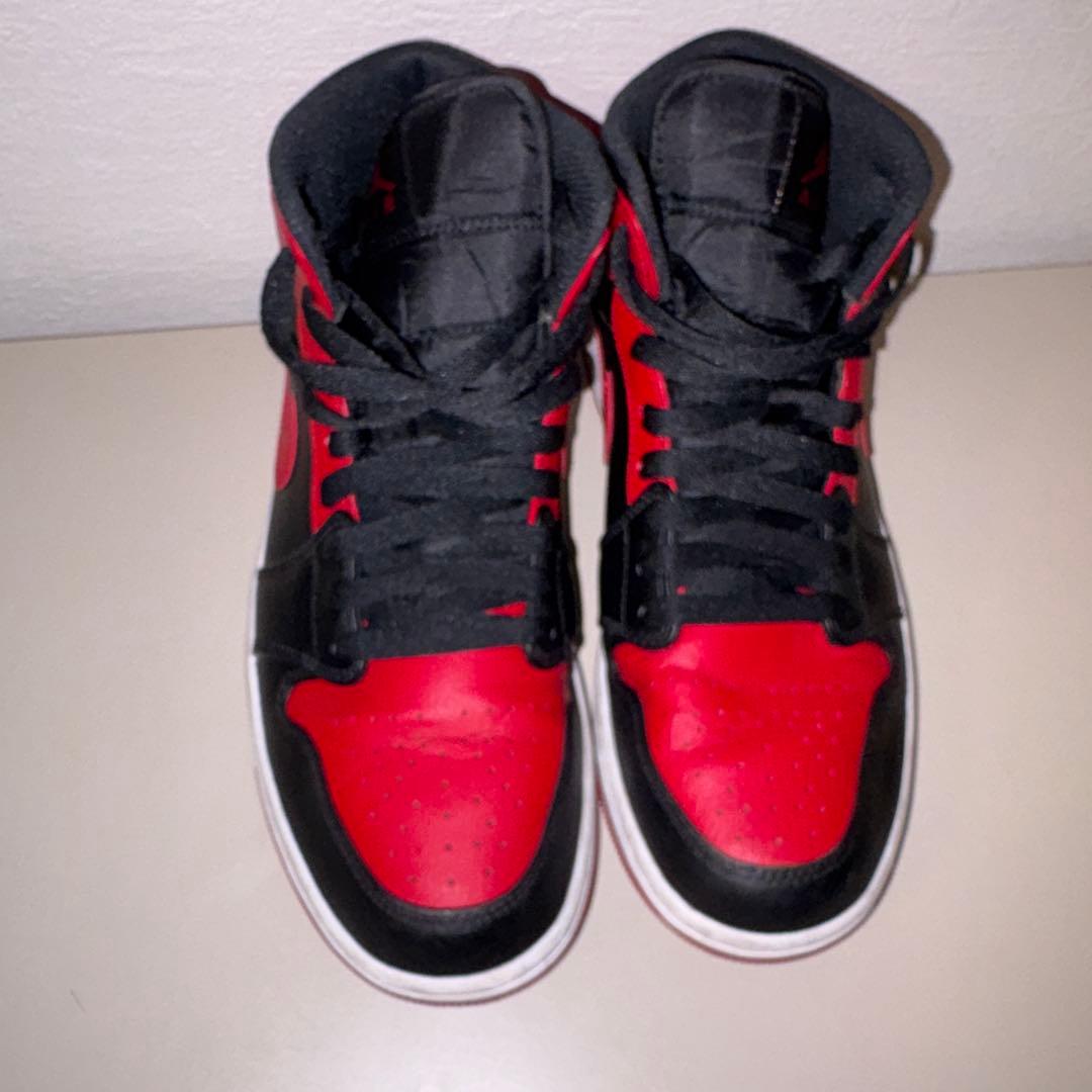 Air Jordan ハイカットスニーカー 赤/黒