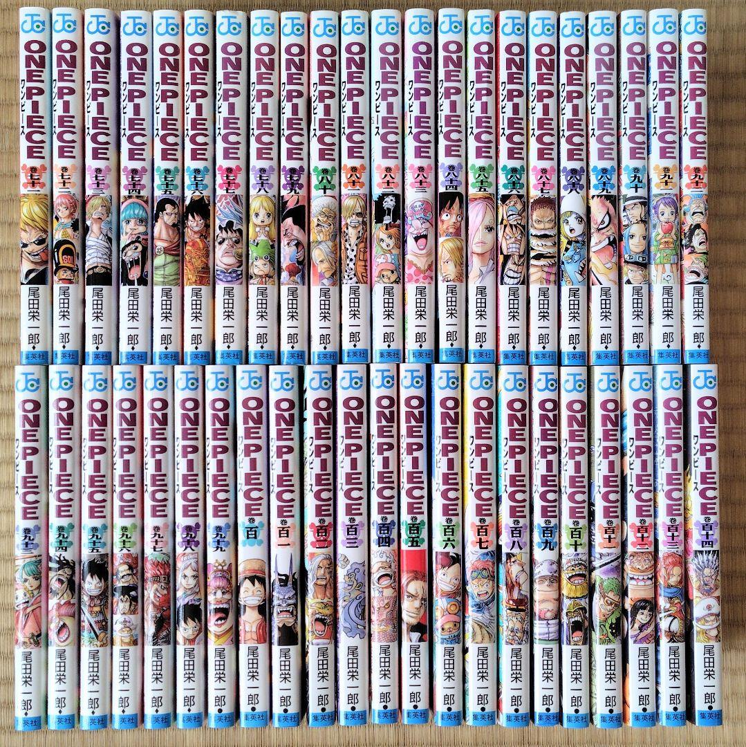 【初版】ONE PIECE 71〜114セット 尾田栄一郎