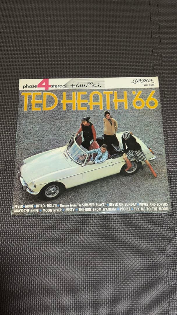 値引き　TED HEATH '66 ステレオアルバム　レコード