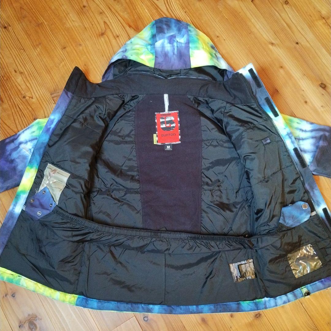 Burton スノーボードウェア 上下セット M タイダイ