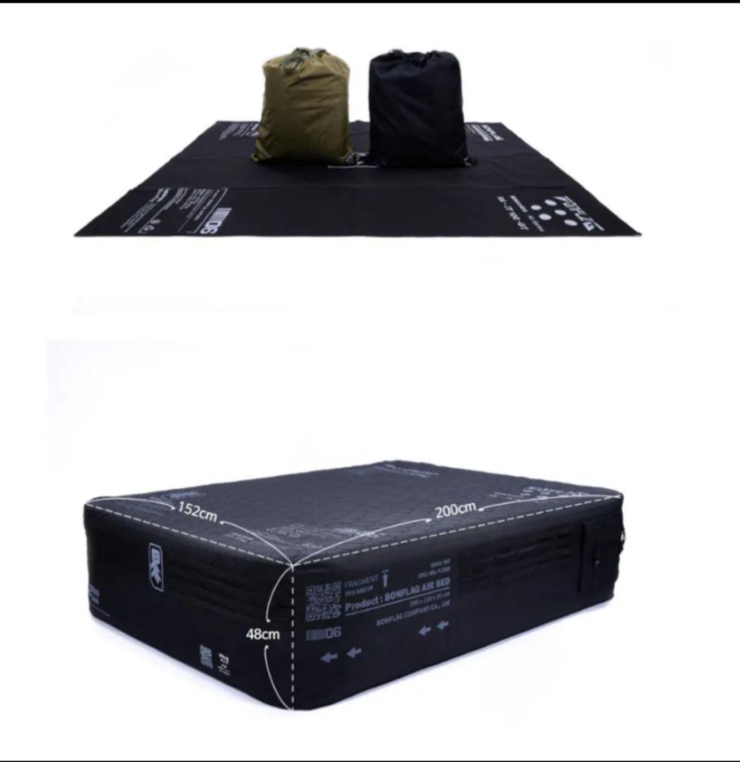 BONFLAG TACTICAL Air Bed 2P ダブルベッド ブラック