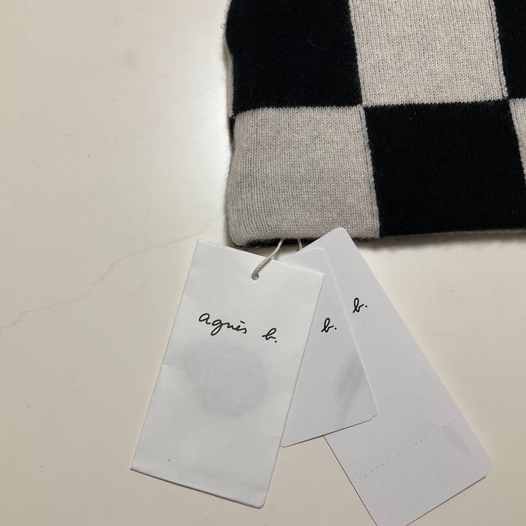 新品未使用　アニエスべー　カシミア　ニット帽
