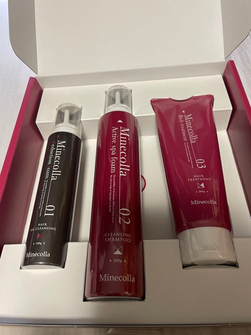 Minecolla ヘアケア シャンプーセット　パーフェクト3