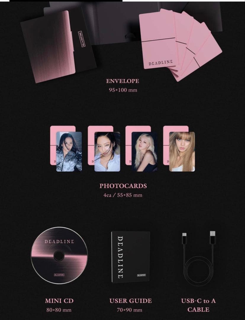 BLACKPINK [DEADLINE] MOOD LIGHT Ver. 新品
