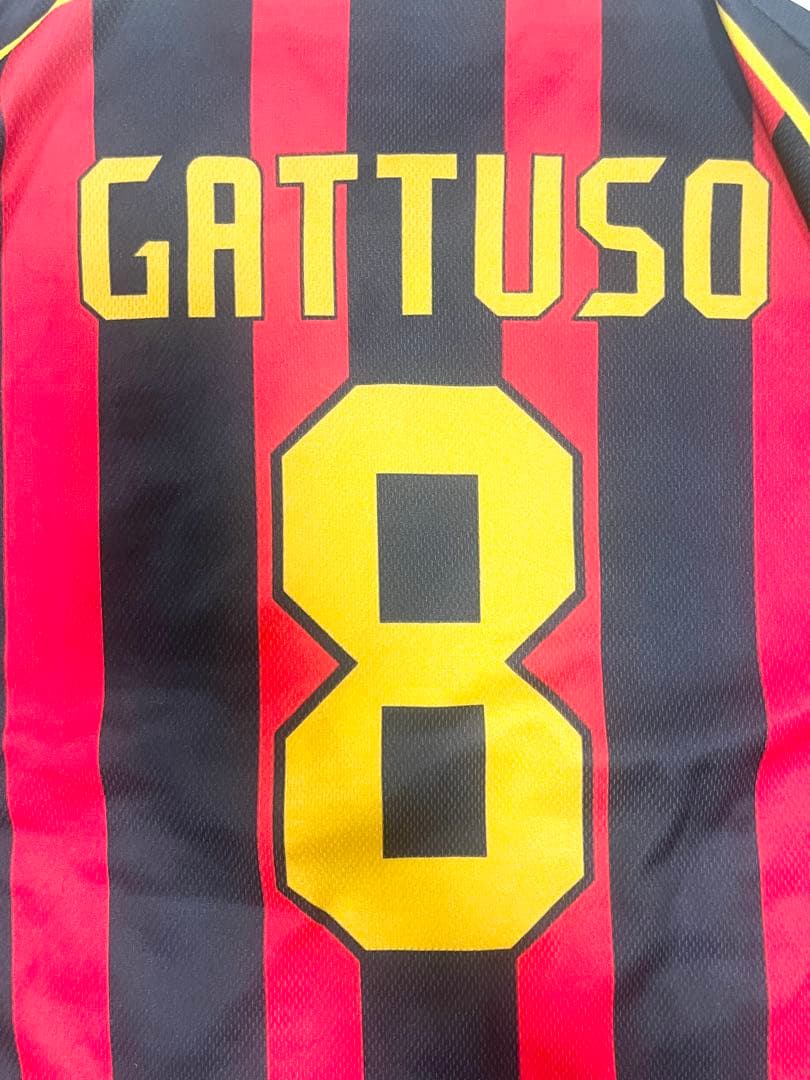 【超貴重‼️】ACミラン　ガットゥーゾ　ユニフォーム　Gattuso