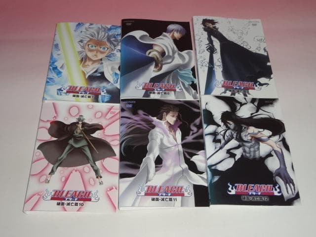 DVD BLEACH ブリーチ 破面 滅亡篇 12巻 全巻 レンタル