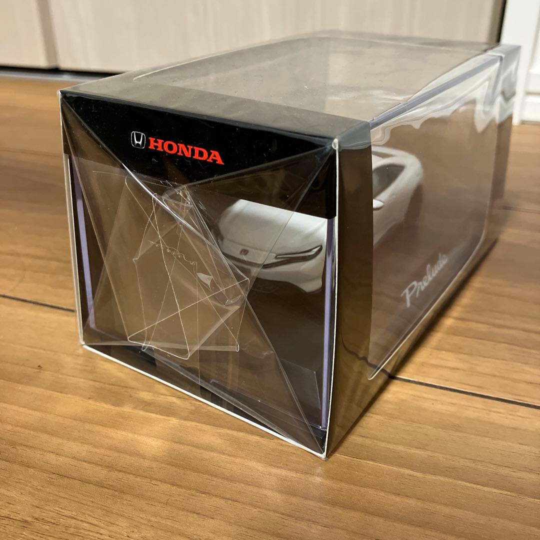 新品未開封　HONDA プレリュード 1/43 ミニカー ホワイト非売品