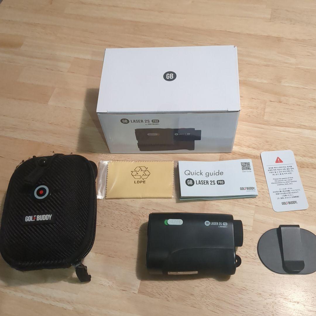 しま　GOLF BUDDY LASER 2S PRO ゴルフ用距離計