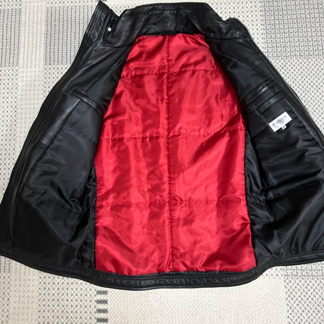 PAGELO パジェロ レザージャケット 黒 Ｍ美品