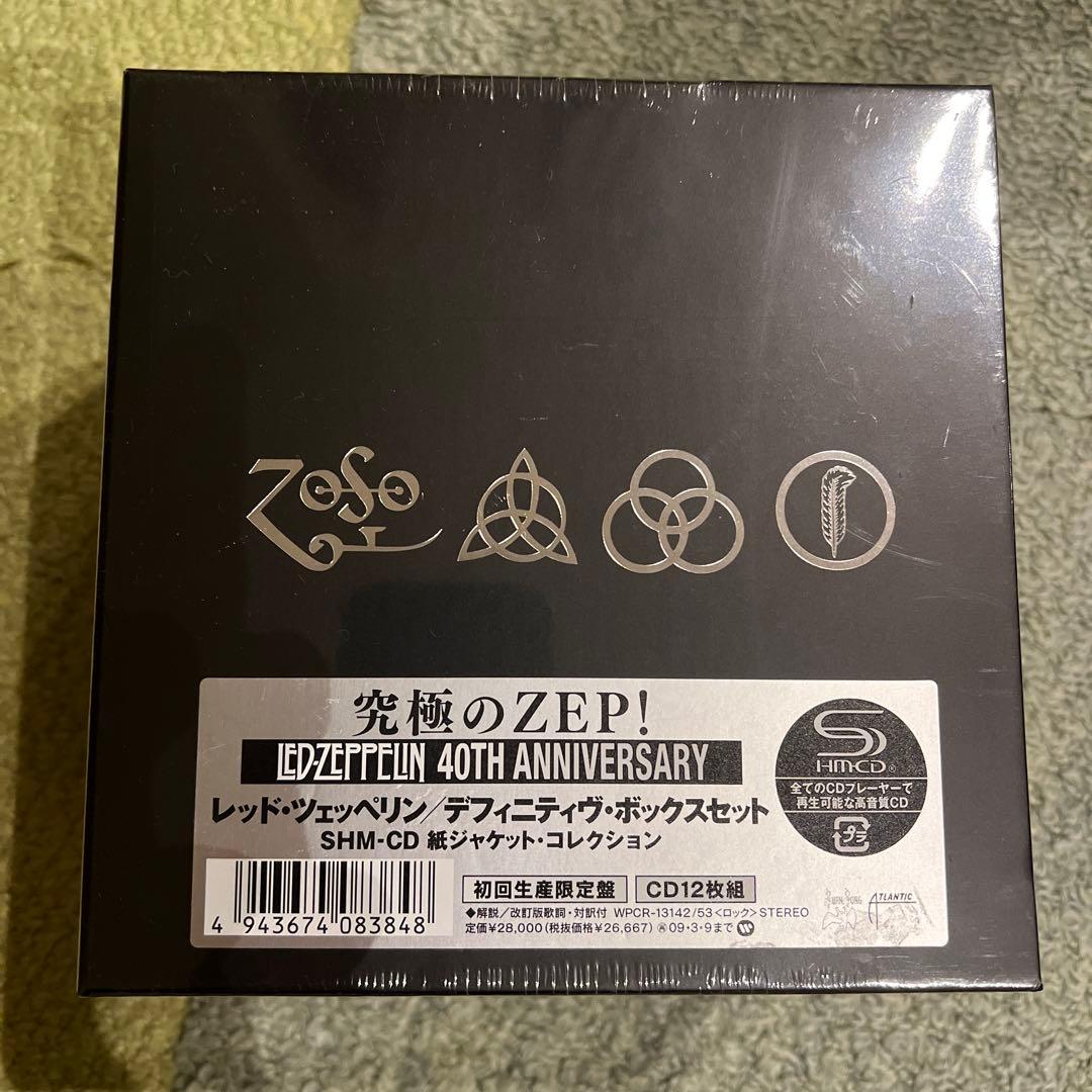 LED ZEPPELIN 40TH ANNIV.SHM-CD12枚セット未開封品