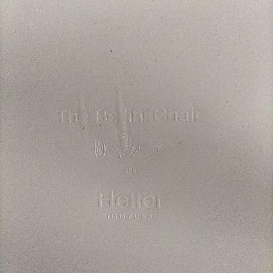 Heller ヘラーアメリカ製The Bellini Chair・ライトグレー①