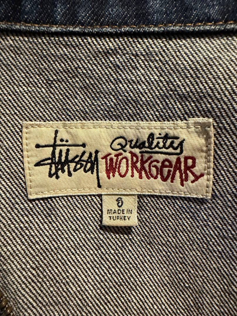 ジャケット・アウター STUSSY SS LINK ZIP WORK JACKET
