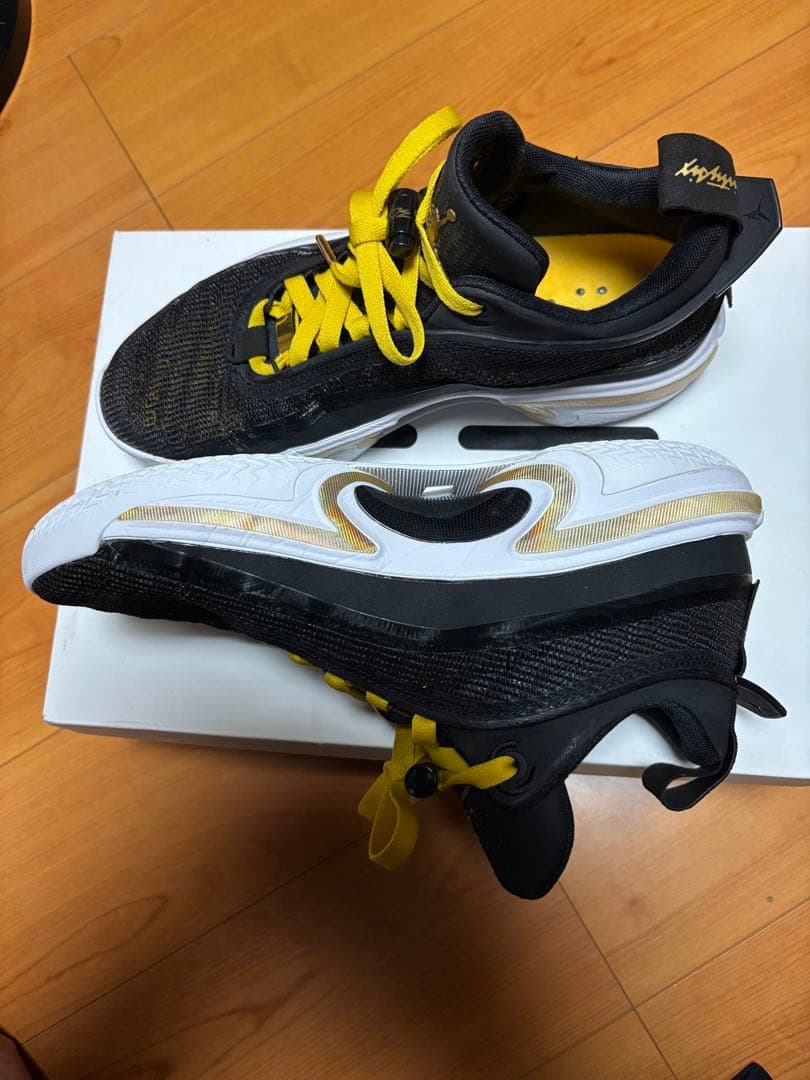 Air Jordan エアジョーダン36超美品✨金カスタム✨27cm黒金希少✨