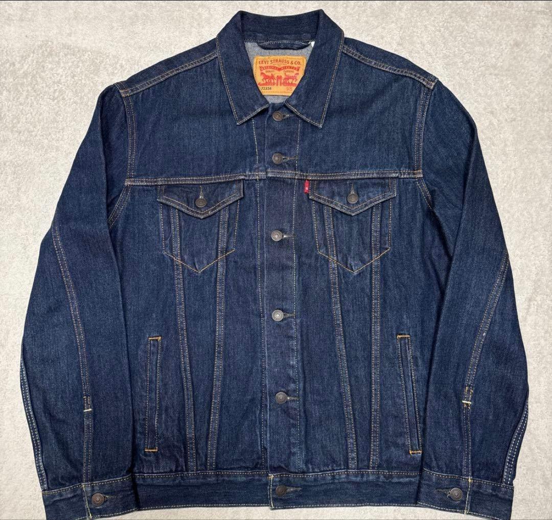 極美品✨真紺◎リーバイス セットアップ 72334 501 W33 L32