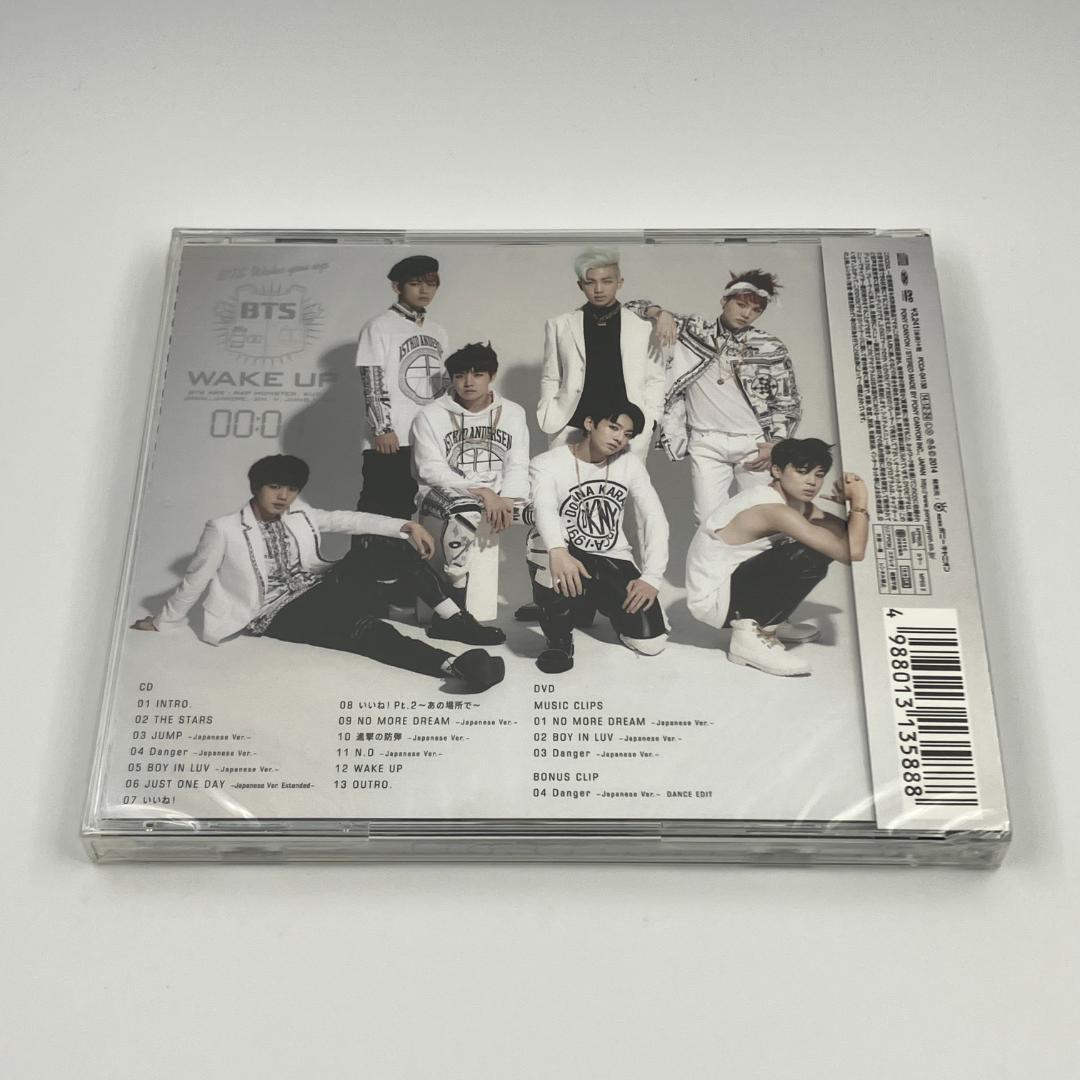 新品未開封 BTS 防弾少年團 WAKE UP 初回限定盤B CD＋DVD