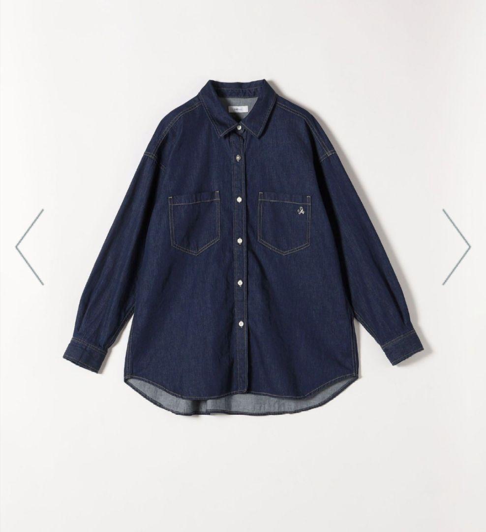SHIPS any: デニム ポケット シャツ[SHIPS any DENIM]