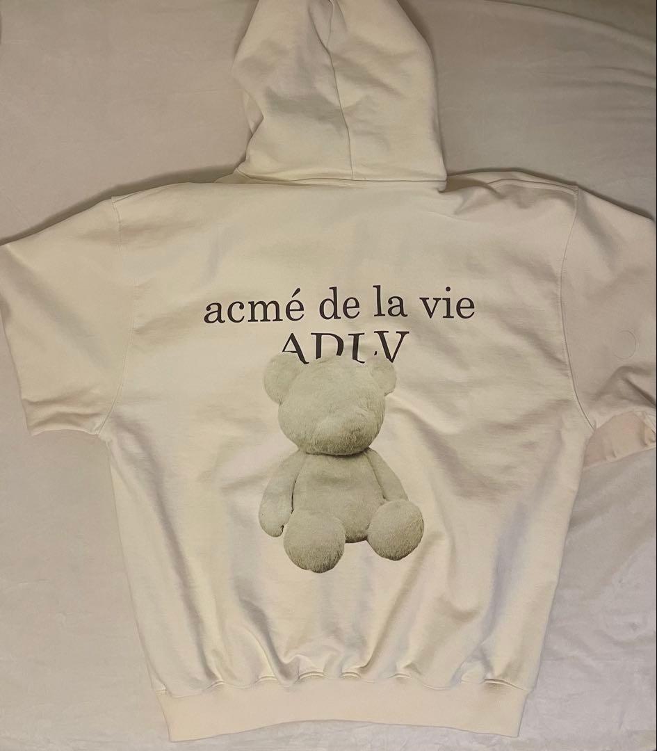 acmé de la vie：FUZZY BEAR HOODIE