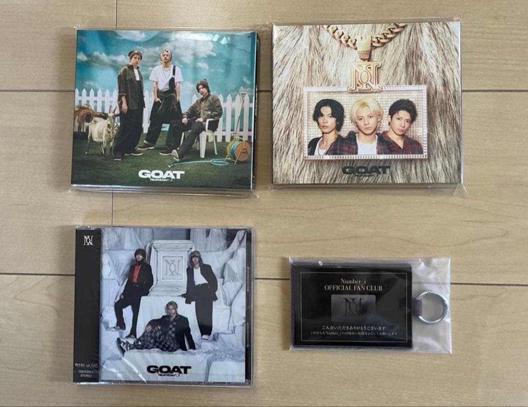 Number_iまとめ売り 初回盤 GOAT CD Blu-ray 雑誌 特典付