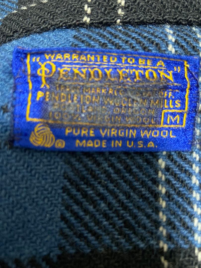 貴重★好配色 70s ペンドルトン Pendleton woolシャツジャケット