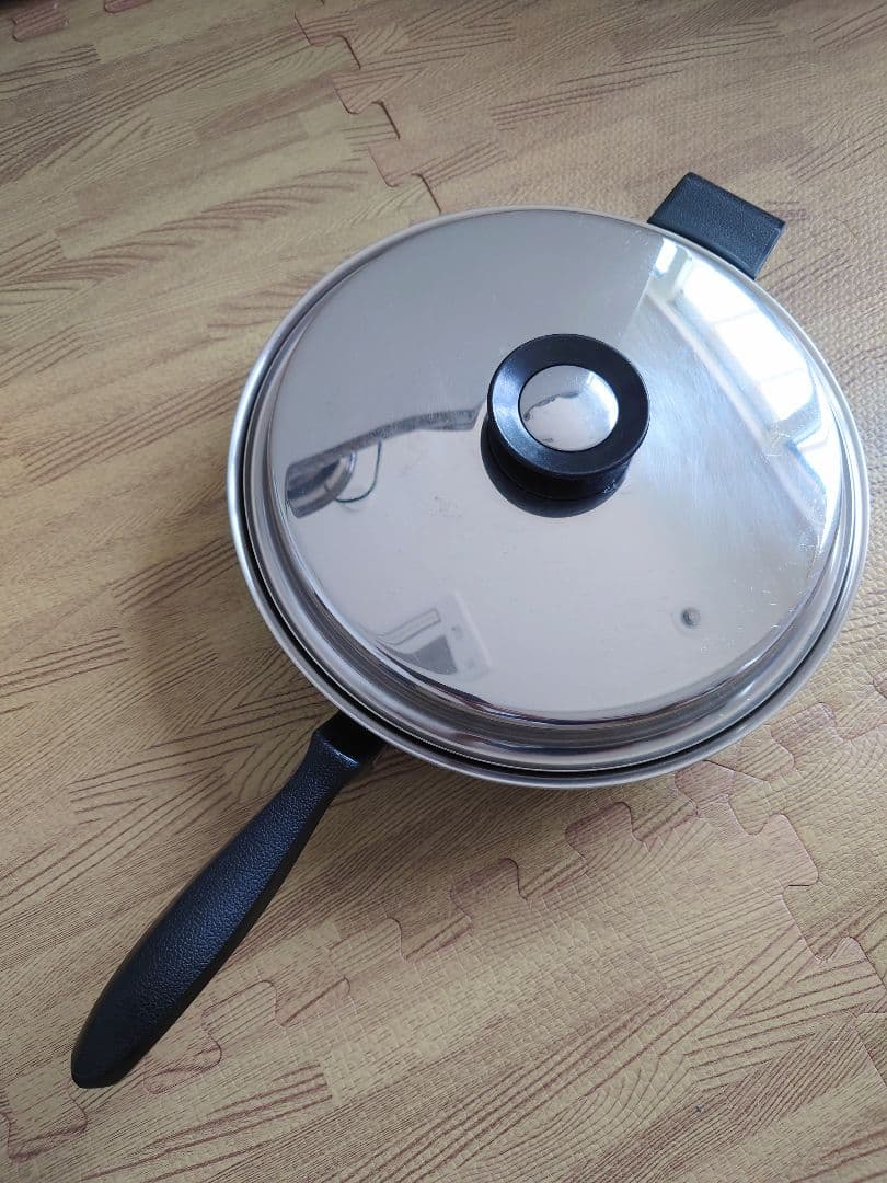 New Era社　サージカルステンレス　大フライパン　26cm　アメリカ製