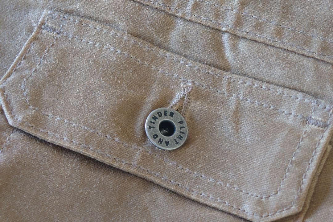 新品　Flint and Tinder ワックスジャケット バブアー オイルド